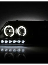 Spyder Auto 1-Piece CCFL LED Black Projector Headlights for Ford F-150 1997-2003, Expedition 1997-2002                                     - PRO-YD-FF15097-1P-CCFL-BK - Image 6