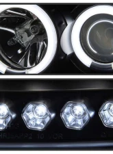 Spyder Auto 1-Piece CCFL LED Black Projector Headlights for Ford F-150 1997-2003, Expedition 1997-2002                                     - PRO-YD-FF15097-1P-CCFL-BK - Image 7