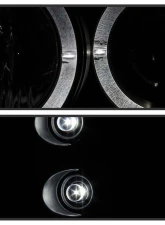 Spyder Auto Black Smoke LED Halo Projector Headlights for Ford Excursion 2000-2005                                     - PRO-YD-FF25099-1P-G2-BSM - Image 7