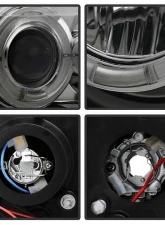 Spyder Auto Smoke LED Halo Projector Headlights for Ford Excursion 2000-2005, 1-Piece                                     - PRO-YD-FF25099-1P-G2-SM - Image 3