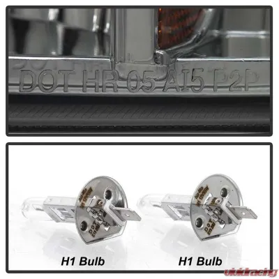 Spyder Auto Smoke LED Halo Projector Headlights for Ford Excursion 2000-2005, 1-Piece - PRO-YD-FF25099-1P-G2-SM