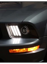 Spyder Auto Signature V2 Projector Headlights DRL LED Black for Ford Mustang 2005-2008                                     - PRO-YD-FM05V2-DRL-BK - Image 12