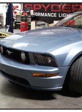 Spyder Auto Signature V2 Projector Headlights DRL LED Black for Ford Mustang 2005-2008                                     - PRO-YD-FM05V2-DRL-BK - Image 14