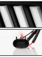 Spyder Auto Signature V2 Projector Headlights DRL LED Black for Ford Mustang 2005-2008                                     - PRO-YD-FM05V2-DRL-BK - Image 4