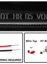 Spyder Auto Signature V2 Projector Headlights DRL LED Black for Ford Mustang 2005-2008                                     - PRO-YD-FM05V2-DRL-BK - Image 5