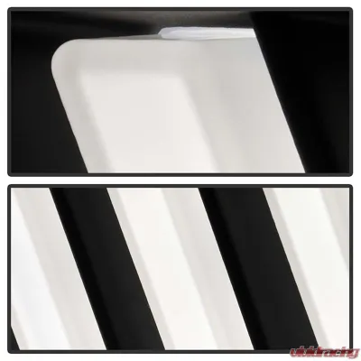 Spyder Auto Signature V2 Projector Headlights DRL LED Black for Ford Mustang 2005-2008 - PRO-YD-FM05V2-DRL-BK