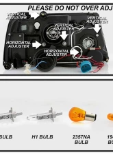 Spyder Auto Smoke 1-Piece LED Halo Projector Headlights for Ford Ranger 2001-2011                                     - PRO-YD-FR01-1PC-HL-SM - Image 6