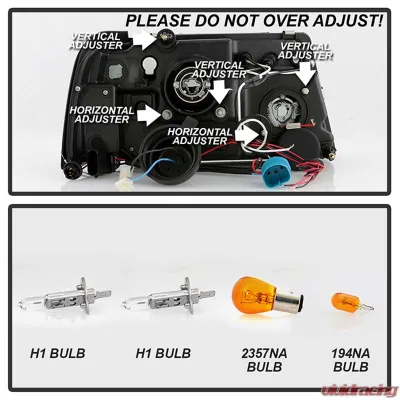 Spyder Auto Smoke 1-Piece LED Halo Projector Headlights for Ford Ranger 2001-2011 - PRO-YD-FR01-1PC-HL-SM