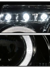 Spyder Auto Smoke 1-Piece LED Halo Projector Headlights for Ford Ranger 2001-2011                                     - PRO-YD-FR01-1PC-HL-SM - Image 9