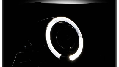 Spyder Auto Halo Black Projector Headlights for Ford Ranger 1998-2000, PRO-YD-FR98-BK                                     - PRO-YD-FR98-BK - Image 7