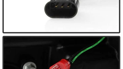 Spyder Auto Signature V2 Projector Headlights Light Bar DRL Chrome for Ford F250/350/450 2008-2010                                     - PRO-YD-FS08V2-LB-C - Image 4