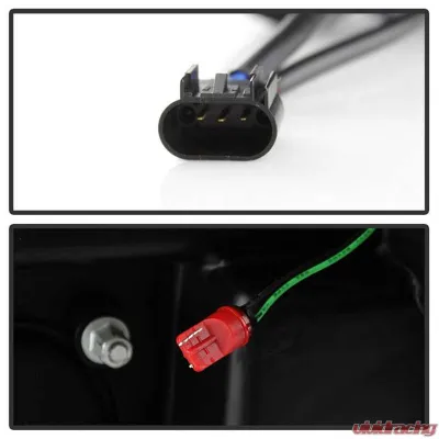 Spyder Auto Signature V2 Projector Headlights Light Bar DRL Chrome for Ford F250/350/450 2008-2010 - PRO-YD-FS08V2-LB-C