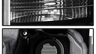 Spyder Auto Black DRL CCFL Halo Projector Headlights for 2011-2015 Ford F-550 Super Duty                                     - PRO-YD-FS11-CCFL-BK - Image 5