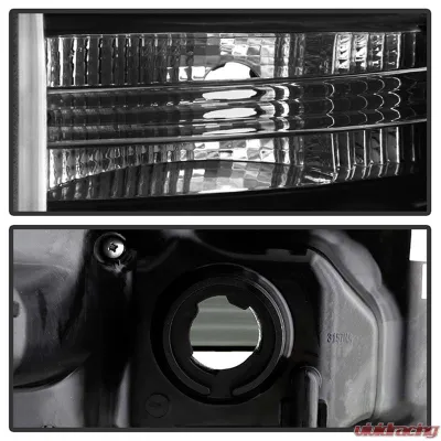 Spyder Auto Black DRL CCFL Halo Projector Headlights for 2011-2015 Ford F-550 Super Duty - PRO-YD-FS11-CCFL-BK