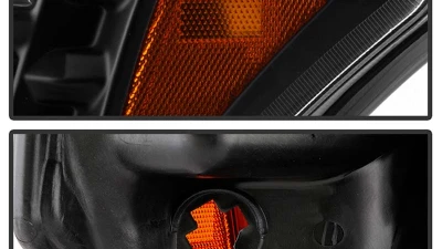 Spyder Auto Black DRL CCFL Halo Projector Headlights for 2011-2015 Ford F-550 Super Duty                                     - PRO-YD-FS11-CCFL-BK - Image 6