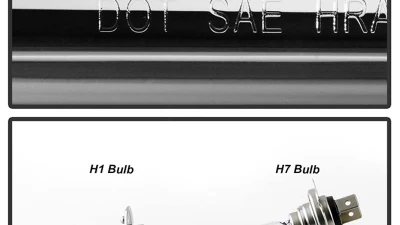 Spyder Auto Signature Projector Halogen Headlights Black Ford F250/350/450 2017-2018                                     - PRO-YD-FS17HALSI-BK - Image 6