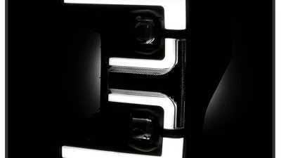 Spyder Auto Signature Projector Halogen Headlights Black Ford F250/350/450 2017-2018                                     - PRO-YD-FS17HALSI-BK - Image 8