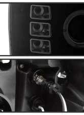 Spyder Auto Black Smoke LED Halo Projector Headlights for GMC Sierra 2500 HD | 3500 HD 2007-2013                                     - PRO-YD-GS07-HL-BSM - Image 4