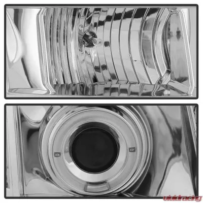 Spyder Auto Halo Chrome Projector Headlights for GMC Yukon Yukon XL 2007-2009 - PRO-YD-GY07-HL-C