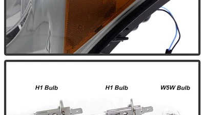 Spyder Auto Smoke DRL LED Halo Projector Headlights for Honda Accord 2008-2012                                     - PRO-YD-HA08-4D-HL-SM - Image 7