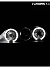 Spyder Auto Halo Black Projector Headlights for Honda Accord 1998-2002                                     - PRO-YD-HA98-AM-BK - Image 11