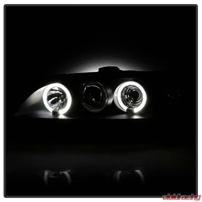 Spyder Auto Halo Black Projector Headlights for Honda Accord 1998-2002 - PRO-YD-HA98-AM-BK