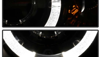 Spyder Auto Halo Black Projector Headlights for Honda Civic 2001-2003 2 4-Door Non Si Model                                     - PRO-YD-HC01-AM-BK - Image 11