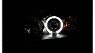 Spyder Auto Halo Black Projector Headlights for Honda Civic 2001-2003 2 4-Door Non Si Model                                     - PRO-YD-HC01-AM-BK - Image 12