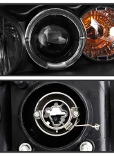 Spyder Auto Halo Black Projector Headlights for Honda Civic 2001-2003 2 4-Door Non Si Model                                     - PRO-YD-HC01-AM-BK - Image 3