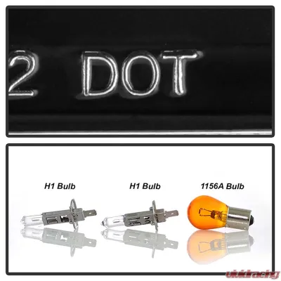 Spyder Auto Halo Black Projector Headlights for Honda Civic 2001-2003 2 4-Door Non Si Model - PRO-YD-HC01-AM-BK