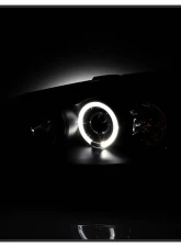 Spyder Auto Halo Black Projector Headlights for Honda Civic 2001-2003 2 4-Door Non Si Model                                     - PRO-YD-HC01-AM-BK - Image 9