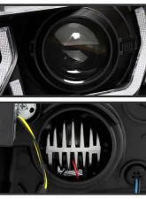 Spyder Auto Apex Headlight Black with LED Sequential Turn Signal for Honda Civic 2016-2020                                     - PRO-YD-HC16AP-SEQ-BK - Image 3