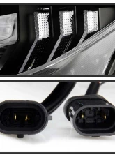 Spyder Auto Apex Headlight Black with LED Sequential Turn Signal for Honda Civic 2016-2020                                     - PRO-YD-HC16AP-SEQ-BK - Image 4