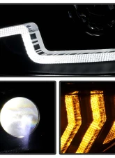 Spyder Auto Apex Headlight Black with LED Sequential Turn Signal for Honda Civic 2016-2020                                     - PRO-YD-HC16AP-SEQ-BK - Image 9