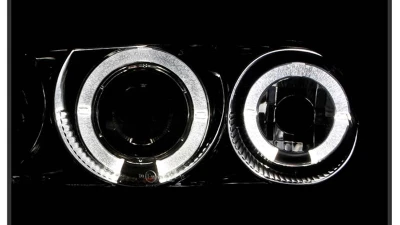 Spyder Auto Smoke 1-Piece LED Halo Projector Headlights for Honda Civic 1992-1995                                     - PRO-YD-HC921P-23D-AM-SMC - Image 11