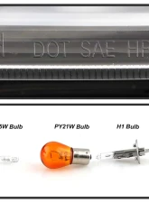 Spyder Auto Black DRL LED Halo Projector Headlights for Hyundai Elantra 2011-2013                                     - PRO-YD-HYELAN11-DRL-BK - Image 5