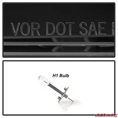 Spyder Auto Black LED Halo Projector Headlights with High H1 for Jeep Grand Cherokee 2008-2010 - PRO-YD-JGC08-HL-BK