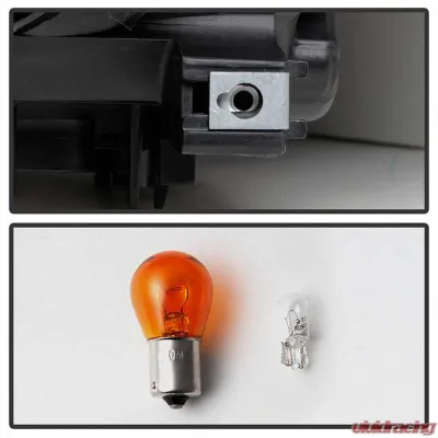 Spyder Auto Projector Headlights DRL LED Black for Lexus GS300 GS350 GS450 GS460 2006-2011 - PRO-YD-LG06-HID-DRL-BK