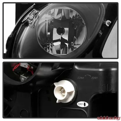Spyder Auto Projector Headlights DRL LED Black for Lexus GS300 GS350 GS450 GS460 2006-2011 - PRO-YD-LG06-HID-DRL-BK