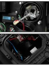 Spyder Auto Projector Headlights DRL LED Black for Lexus GS300 GS350 GS450 GS460 2006-2011                                     - PRO-YD-LG06-HID-DRL-BK - Image 6