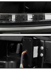 Spyder Auto Projector Headlights DRL LED Black for Lexus GS300 GS350 GS450 GS460 2006-2011                                     - PRO-YD-LG06-HID-DRL-BK - Image 7