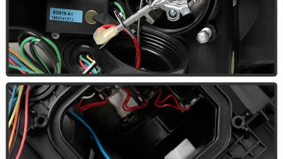 Spyder Auto Signature Projector Headlights Xenon/HID DRL LED Smoke for Lexus GS300/350/450/460 2006-2011                                     - PRO-YD-LG06-HID-DRL-SM - Image 6