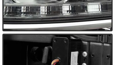 Spyder Auto Signature Projector Headlights Xenon/HID DRL LED Smoke for Lexus GS300/350/450/460 2006-2011                                     - PRO-YD-LG06-HID-DRL-SM - Image 7