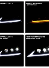 Spyder Auto Black Apex Xenon HID Headlight for Lexus IS250 IS350 2011-2013                                     - PRO-YD-LIS09AP-BK - Image 11