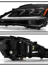 Spyder Auto Black Apex Xenon HID Headlight for Lexus IS250 IS350 2011-2013                                     - PRO-YD-LIS09AP-BK - Image 2