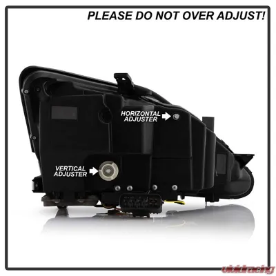 Spyder Auto Black Apex Xenon HID Headlight for Lexus IS250 IS350 2011-2013 - PRO-YD-LIS09AP-BK