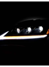 Spyder Auto Black Apex Xenon HID Headlight for Lexus IS250 IS350 2011-2013                                     - PRO-YD-LIS09AP-BK - Image 9