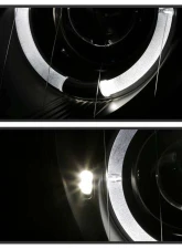 Spyder Auto Halo Black Projector Headlights for Mercedes Benz CLK 1998-2002                                     - PRO-YD-MBCLK98-HL-BK - Image 7