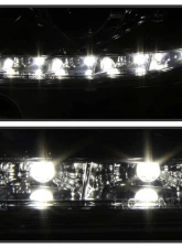 Spyder Auto Chrome DRL Projector Headlights for Mercedes Benz C63 AMG 2008-2011                                     - PRO-YD-MBW20408-DRL-C - Image 7