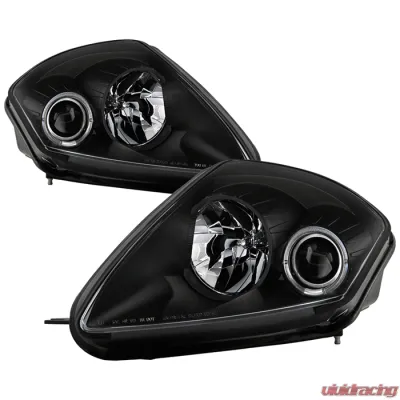 Spyder Auto Halo Black Projector Headlights for Mitsubishi Eclipse 2000-2005 - PRO-YD-ME00-HL-BK
